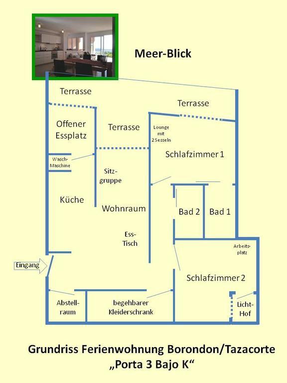 Vivienda Atlantico Daire Tazacorte Dış mekan fotoğraf